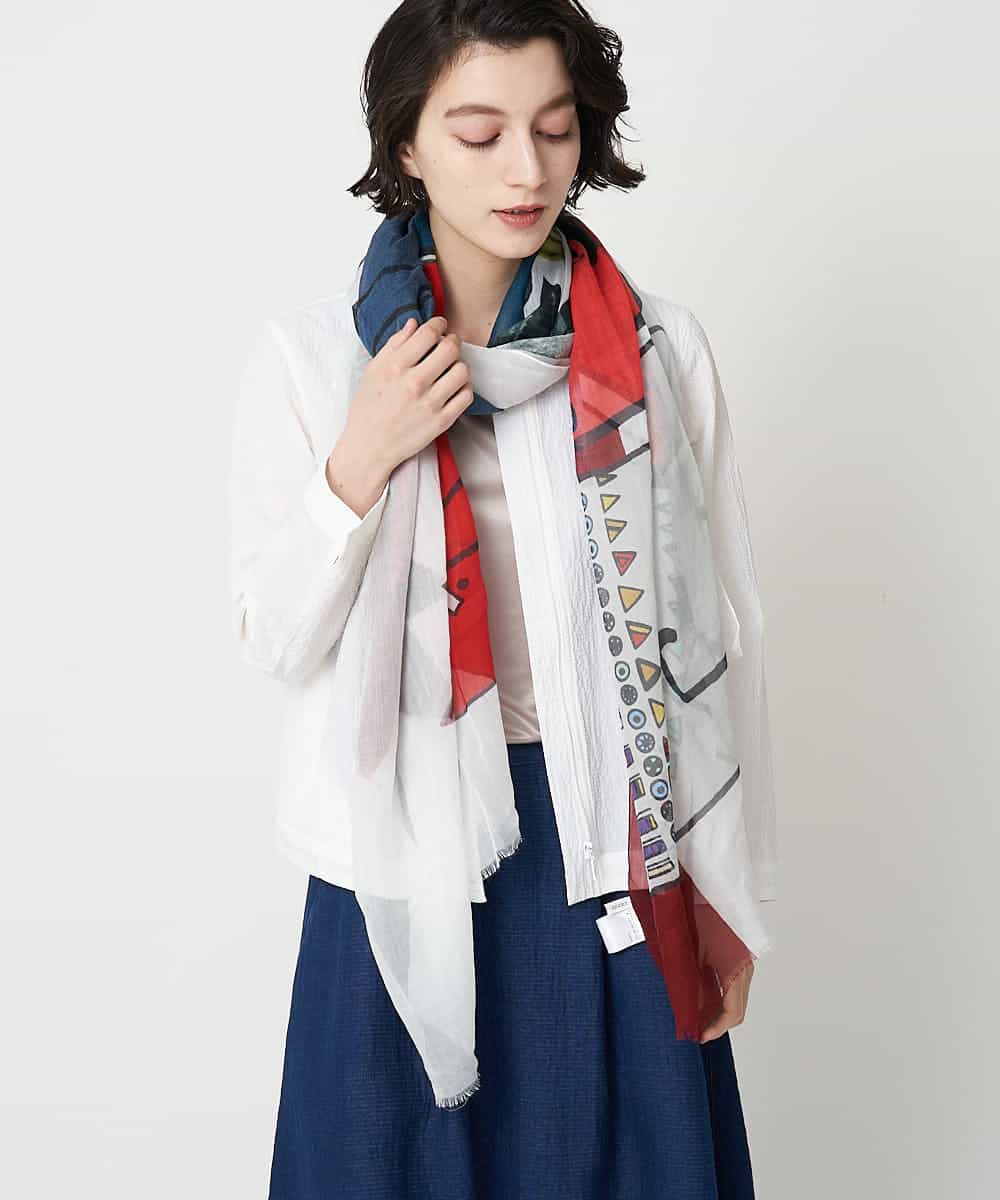 Gianni Lo Giudice 小さいサイズ メゾン ドゥ サンク ボタニカルイラストストール イトキンオンラインストア Gianni Lo Giudice 小さいサイズ メゾン ドゥ サンク ボタニカルイラストストール イトキンオンラインストア