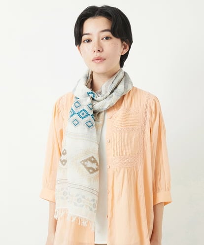 NR3GA21130 GIANNI LO GIUDICE(小さいサイズ) ストール