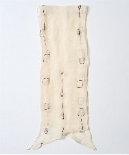 NR3GE46080 GIANNI LO GIUDICE(小さいサイズ)(メゾン ドゥ サンク) ドットエンブロイダリーストール アイボリー