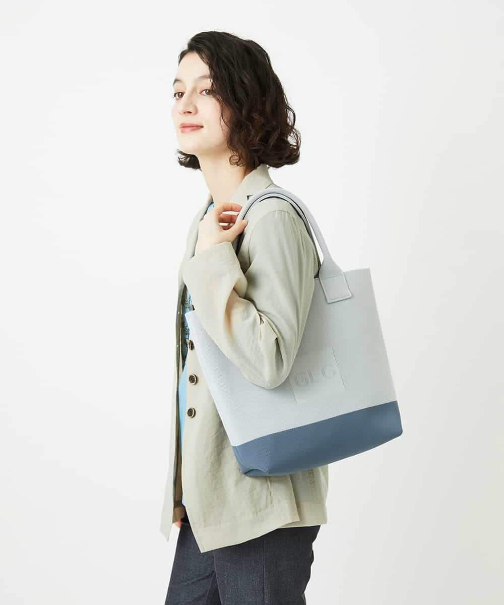 NR5ED02120 GIANNI LO GIUDICE(小さいサイズ)(メゾン ドゥ サンク) ニットバッグ ベージュ