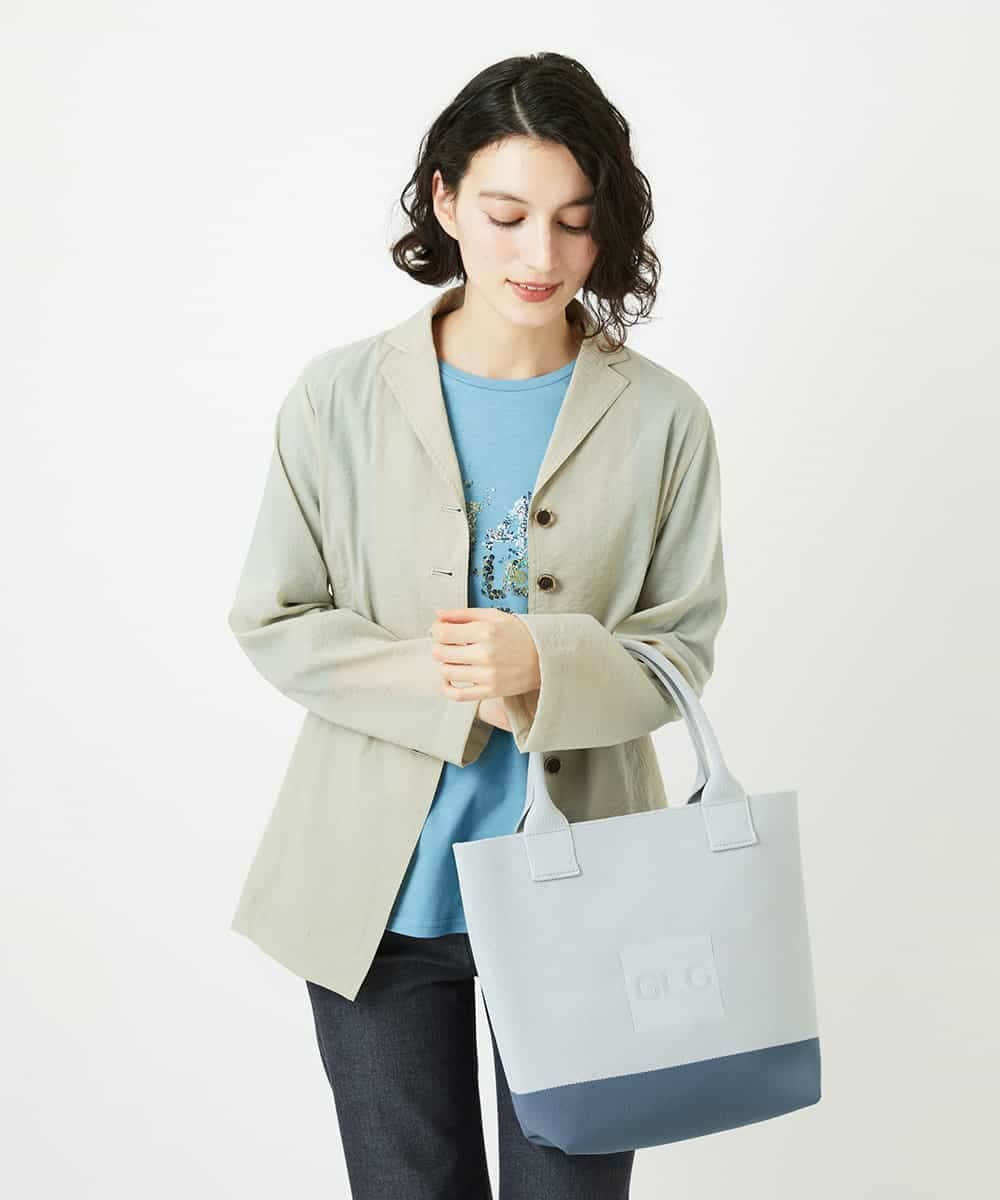 NR5ED02120 GIANNI LO GIUDICE(小さいサイズ)(メゾン ドゥ サンク) ニットバッグ ベージュ