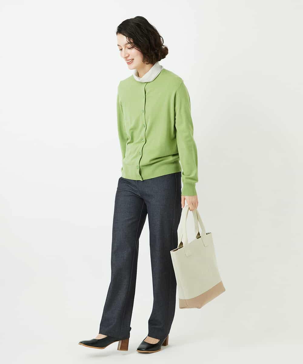 NR5ED02120 GIANNI LO GIUDICE(小さいサイズ)(メゾン ドゥ サンク) ニットバッグ ベージュ