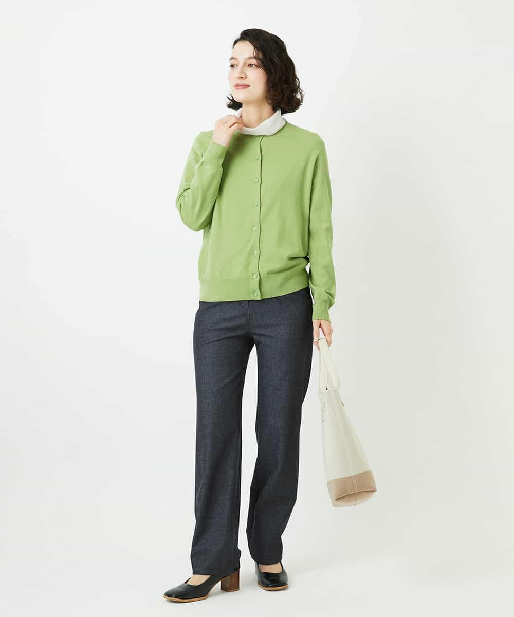 NR5ED02120 GIANNI LO GIUDICE(小さいサイズ)(メゾン ドゥ サンク) ニットバッグ ベージュ