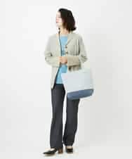 NR5ED02120 GIANNI LO GIUDICE(小さいサイズ)(メゾン ドゥ サンク) ニットバッグ ベージュ