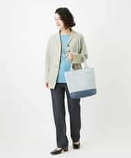 NR5ED02120 GIANNI LO GIUDICE(小さいサイズ)(メゾン ドゥ サンク) ニットバッグ ベージュ