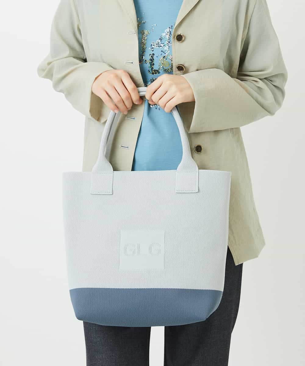 NR5ED02120 GIANNI LO GIUDICE(小さいサイズ)(メゾン ドゥ サンク) ニットバッグ グレー