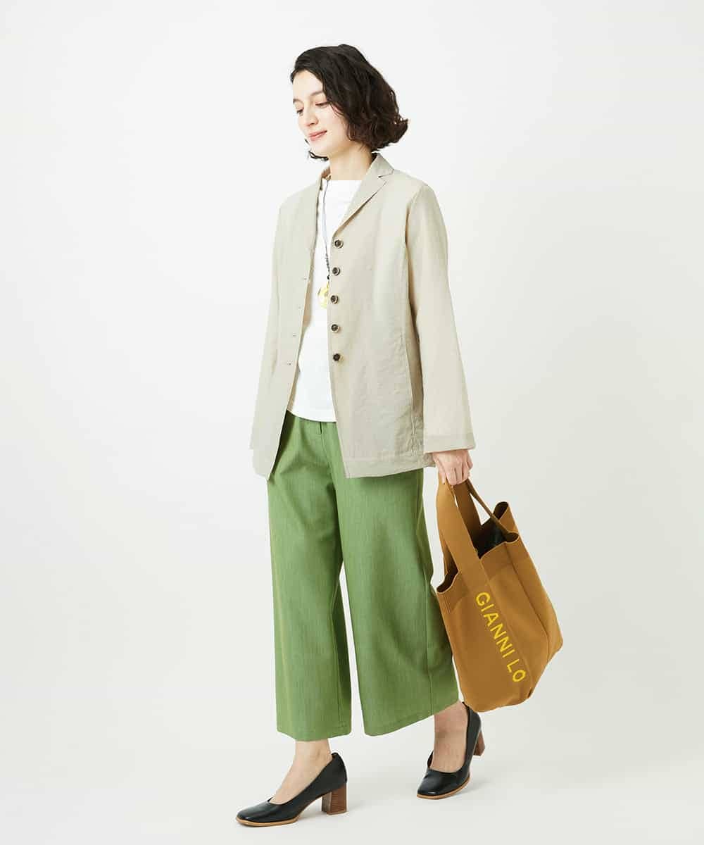 NR5ED03080 GIANNI LO GIUDICE(小さいサイズ)(メゾン ドゥ サンク) ロゴニットバッグ ブルー