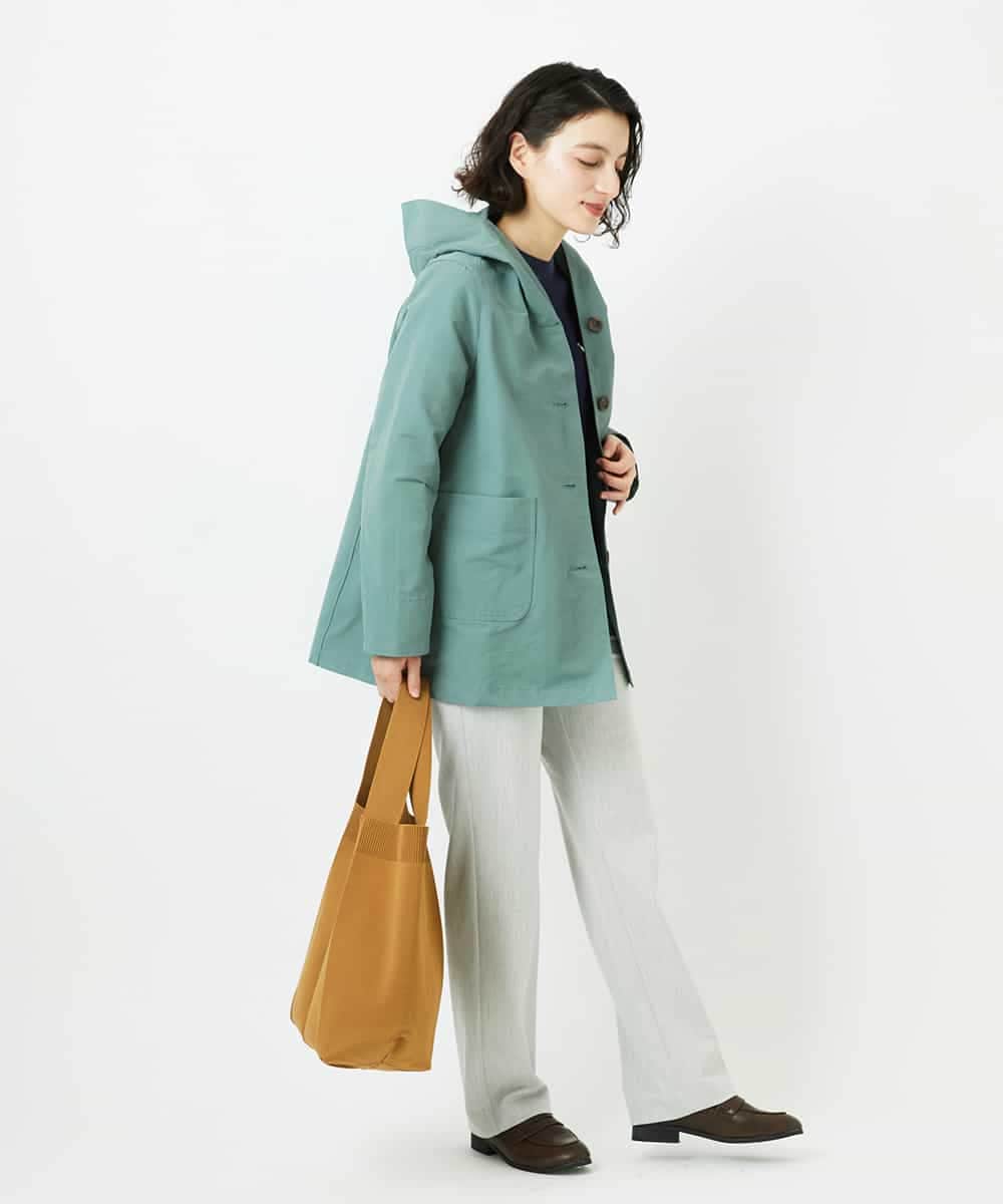 NR5ED03080 GIANNI LO GIUDICE(小さいサイズ)(メゾン ドゥ サンク) ロゴニットバッグ ブルー