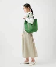 NR5ED03080 GIANNI LO GIUDICE(小さいサイズ)(メゾン ドゥ サンク) ロゴニットバッグ ブルー