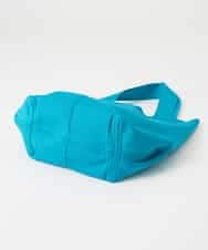 NR5ED03080 GIANNI LO GIUDICE(小さいサイズ)(メゾン ドゥ サンク) ロゴニットバッグ ブルー