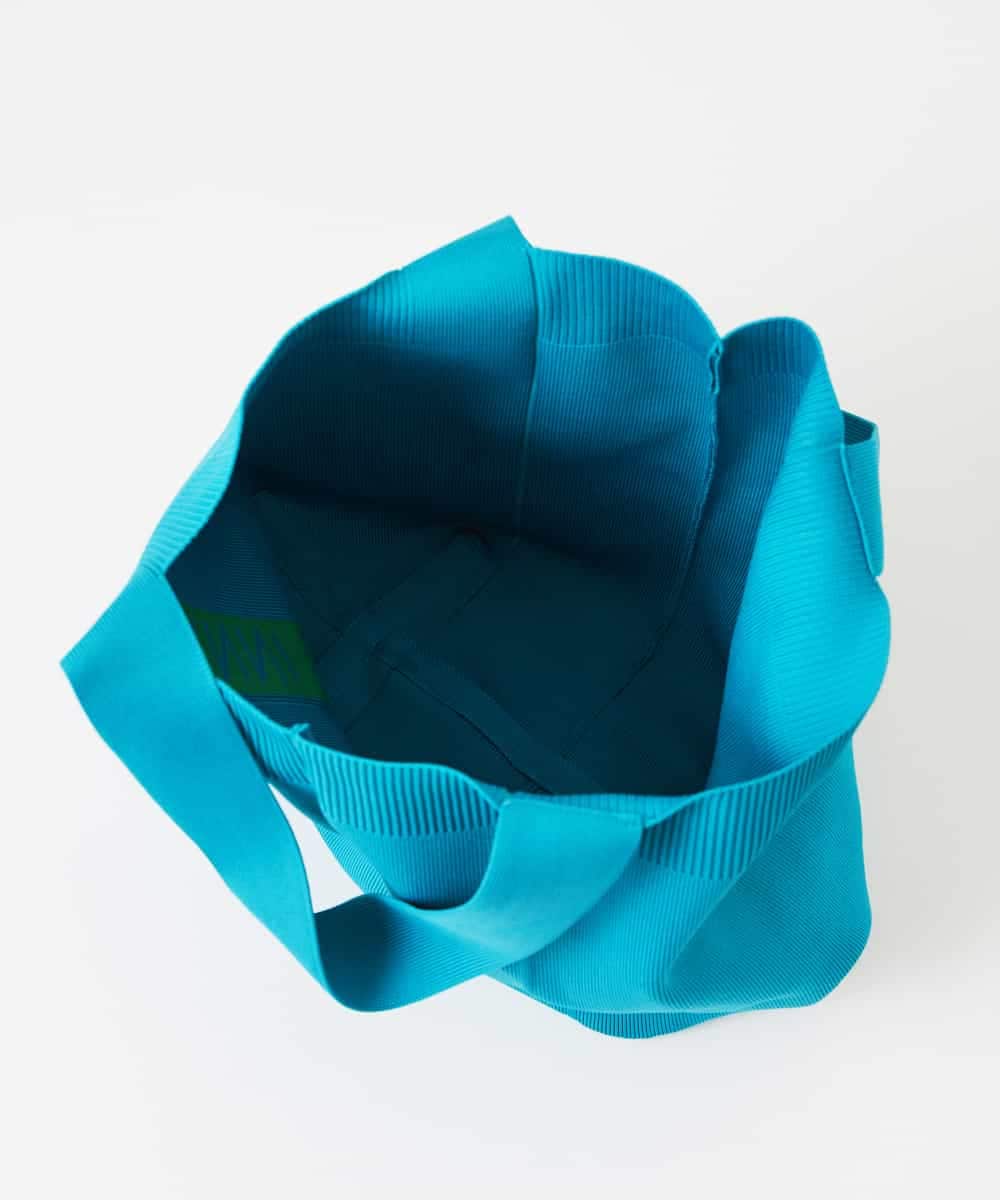 NR5ED03080 GIANNI LO GIUDICE(小さいサイズ)(メゾン ドゥ サンク) ロゴニットバッグ ブルー