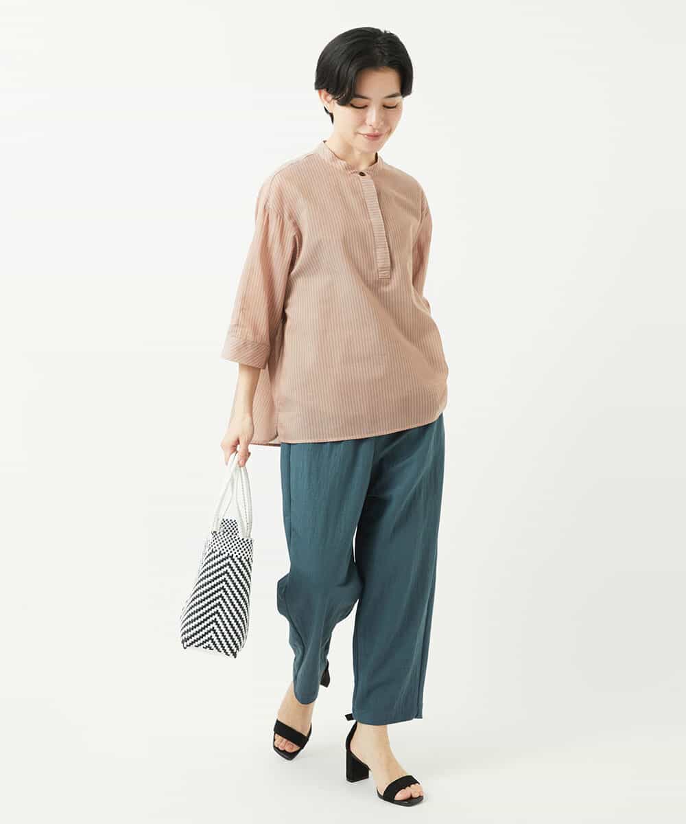 NR5GA41100 GIANNI LO GIUDICE(小さいサイズ)(メゾン ドゥ サンク) スクエアメルカドバッグ ブラック系