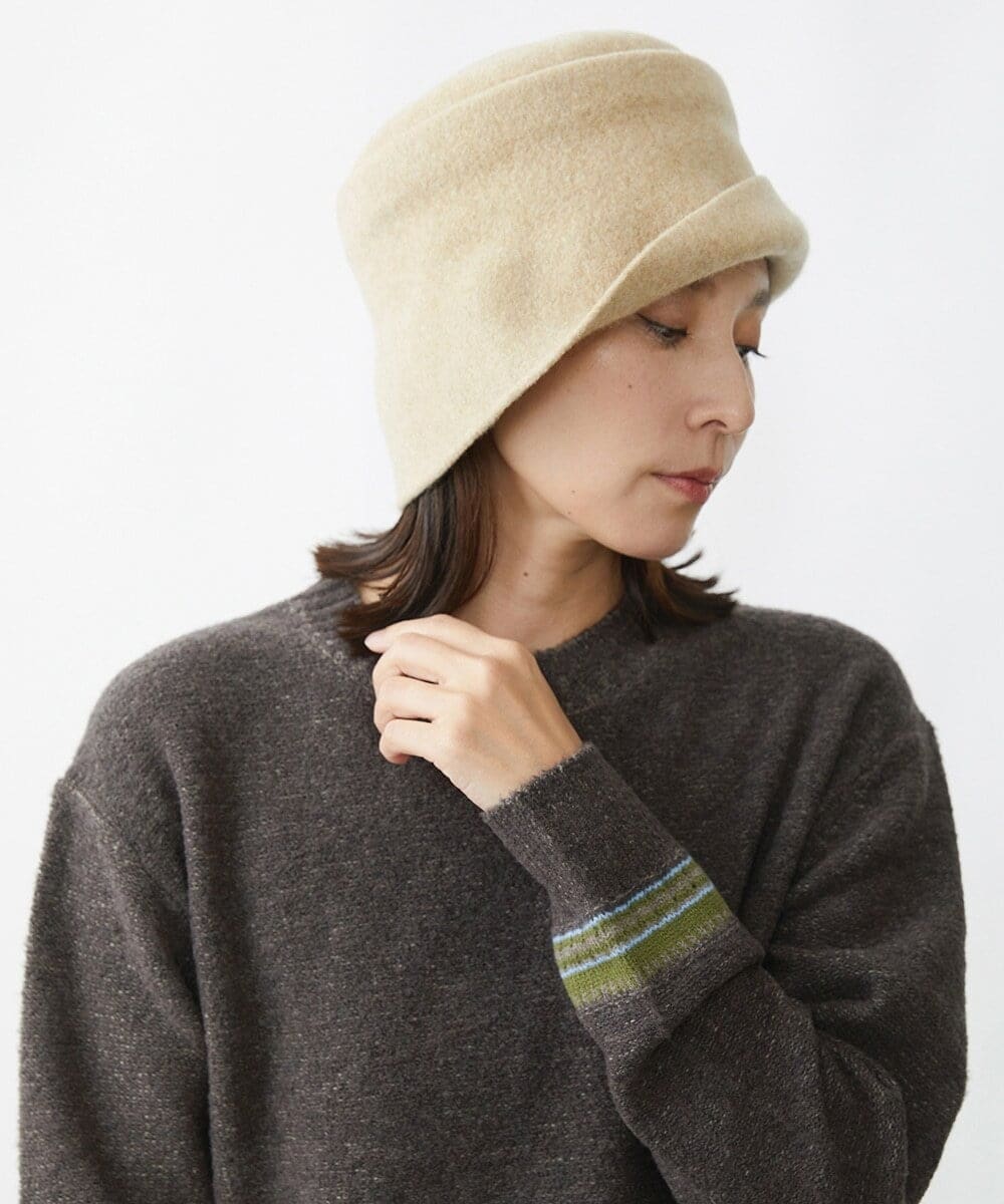 NR7AW01150 GIANNI LO GIUDICE(小さいサイズ)(メゾン ドゥ サンク) [日本製]VALLEY帽子 ブラウン