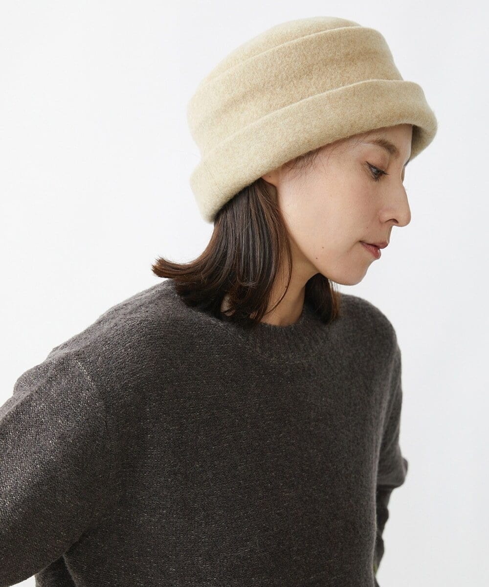 NR7AW01150 GIANNI LO GIUDICE(小さいサイズ)(メゾン ドゥ サンク) [日本製]VALLEY帽子 ブラウン