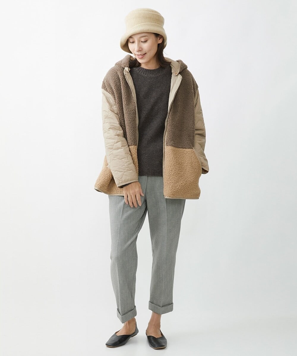 NR7AW01150 GIANNI LO GIUDICE(小さいサイズ)(メゾン ドゥ サンク) [日本製]VALLEY帽子 ブラウン