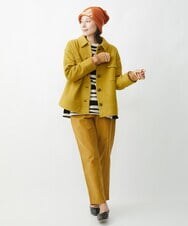 NR7AW09130 GIANNI LO GIUDICE(小さいサイズ)(メゾン ドゥ サンク) ランダムボーダーニットキャップ オレンジ系