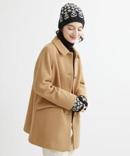 NR8AW10090 GIANNI LO GIUDICE(小さいサイズ)(メゾン ドゥ サンク) ホーリーニットフィンガーレスグローブ ブラック