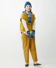 NR8AW11090 GIANNI LO GIUDICE(小さいサイズ)(メゾン ドゥ サンク) スノークリスタルフィンガーレスグローブ ブルー系