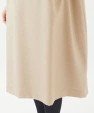 NSEAC90390 GIANNI LO GIUDICE(小さいサイズ)(メゾン ドゥ サンク) ウールジョーゼットワンピース ブラック