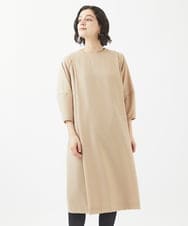 NSEAC90390 GIANNI LO GIUDICE(小さいサイズ)(メゾン ドゥ サンク) ウールジョーゼットワンピース ブラック