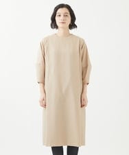 NSEAC90390 GIANNI LO GIUDICE(小さいサイズ)(メゾン ドゥ サンク) ウールジョーゼットワンピース ブラック