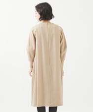 NSEAC90390 GIANNI LO GIUDICE(小さいサイズ)(メゾン ドゥ サンク) ウールジョーゼットワンピース ブラック