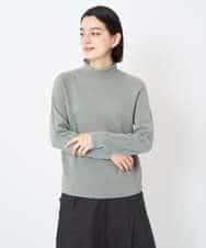 NSFAF82360 Maison de CINQ(メゾン ドゥ サンク) メクラジマカシミヤニット ライトブルー