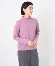 NSFAF82360 Maison de CINQ(メゾン ドゥ サンク) メクラジマカシミヤニット ライトブルー