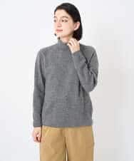 NSFAF82360 Maison de CINQ(メゾン ドゥ サンク) メクラジマカシミヤニット ライトブルー