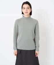 NSFAF82360 Maison de CINQ(メゾン ドゥ サンク) メクラジマカシミヤニット ライトブルー