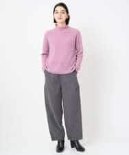 NSFAF82360 Maison de CINQ(メゾン ドゥ サンク) メクラジマカシミヤニット ライトブルー