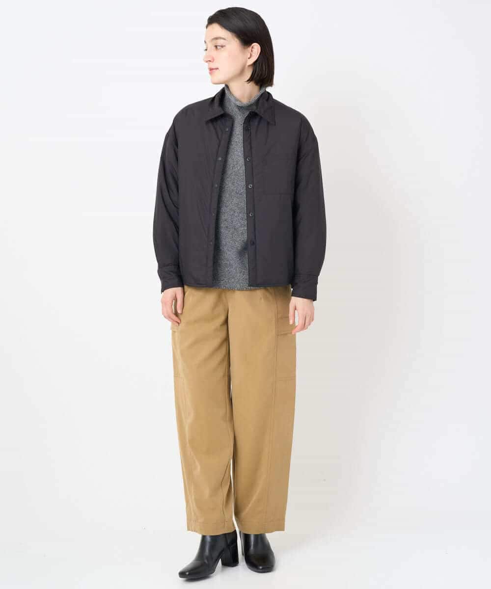 NSFAF82360 Maison de CINQ(メゾン ドゥ サンク) メクラジマカシミヤニット ライトブルー