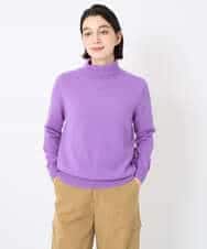 NSFAF83360 Maison de CINQ(メゾン ドゥ サンク) タートルネックカシミヤニット パープル