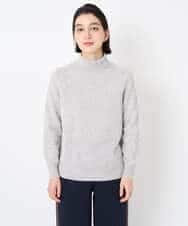 NSFAF83360 Maison de CINQ(メゾン ドゥ サンク) タートルネックカシミヤニット ライトグレー