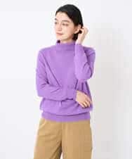 NSFAF83360 Maison de CINQ(メゾン ドゥ サンク) タートルネックカシミヤニット ライトグレー