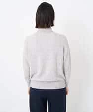 NSFAF83360 Maison de CINQ(メゾン ドゥ サンク) タートルネックカシミヤニット ライトグレー