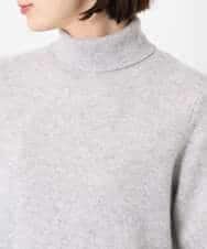 NSFAF83360 Maison de CINQ(メゾン ドゥ サンク) タートルネックカシミヤニット ライトグレー
