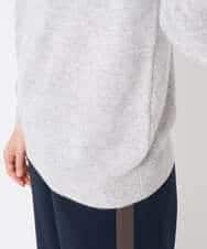 NSFAF83360 Maison de CINQ(メゾン ドゥ サンク) タートルネックカシミヤニット ライトグレー