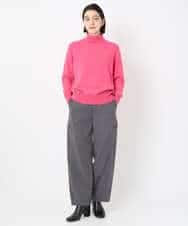 NSFAF83360 Maison de CINQ(メゾン ドゥ サンク) タートルネックカシミヤニット ライトグレー