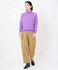 NSFAF83360 Maison de CINQ(メゾン ドゥ サンク) タートルネックカシミヤニット ライトグレー