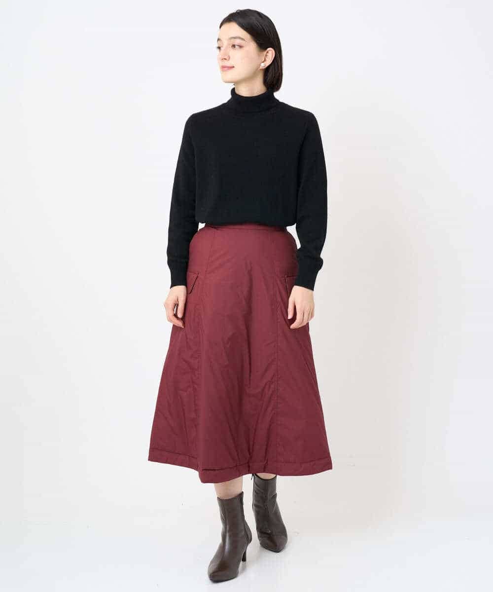 NSFAF83360 Maison de CINQ(メゾン ドゥ サンク) タートルネックカシミヤニット ライトグレー