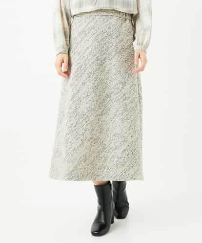 NSHAF85210 Maison de CINQ ニットツイードスカート