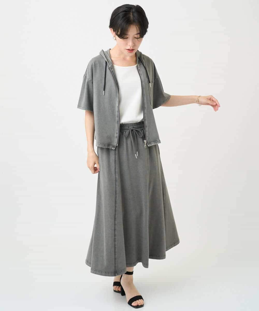 NSHJC94270 Maison de CINQ(メゾン ドゥ サンク) [セットアップ対応]デニムスカート ブルー