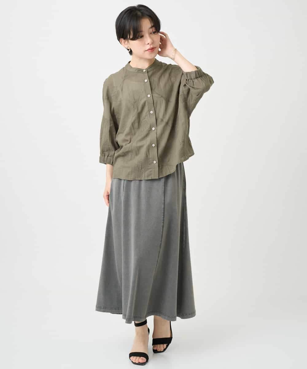 NSHJC94270 Maison de CINQ(メゾン ドゥ サンク) [セットアップ対応]デニムスカート ブルー