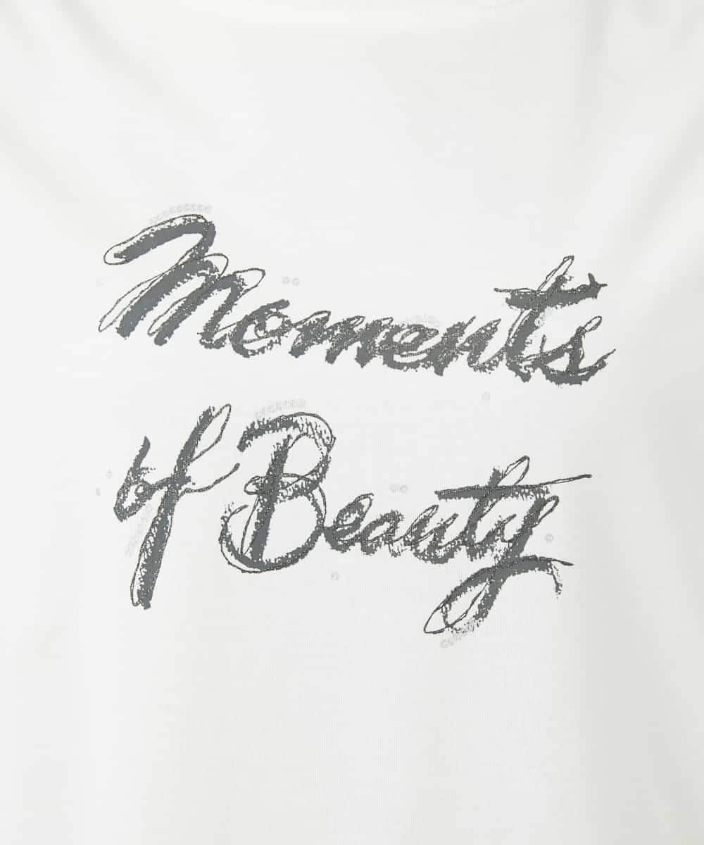 NSKHC93160 Maison de CINQ(メゾン ドゥ サンク) スリットスリーブコットンTシャツ ライトブルー