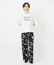 NSKHC93160 Maison de CINQ(メゾン ドゥ サンク) スリットスリーブコットンTシャツ ライトブルー