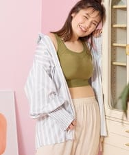 OKSAD01049 その他 emmerday!（エマーデイ）感動シルエットノンワイヤーブラ カーキ