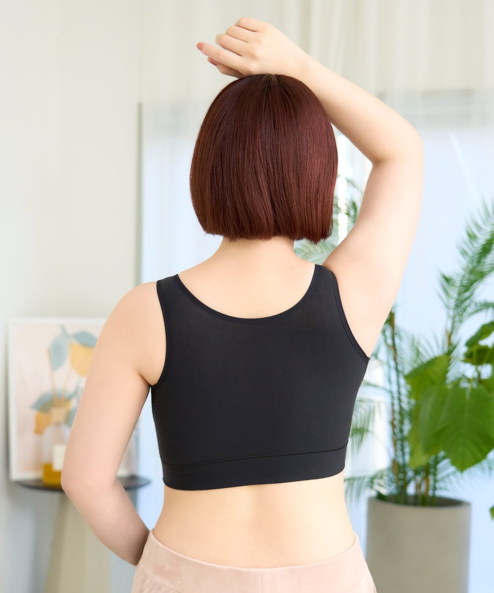 OKSAD01049 その他 emmerday!（エマーデイ）感動シルエットノンワイヤーブラ ブラック