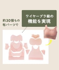 OKSAD01049 その他 emmerday!（エマーデイ）感動シルエットノンワイヤーブラ ブラック