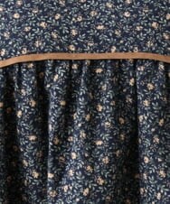 OLBAV19089 eur3(エウルキューブ) 【大きいサイズ/soso×eur3】2WAY花柄ブラウス ネイビー(57)